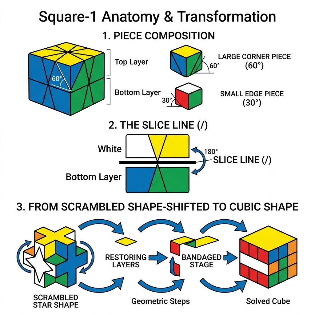 Square-1 Visual Guide Infographic